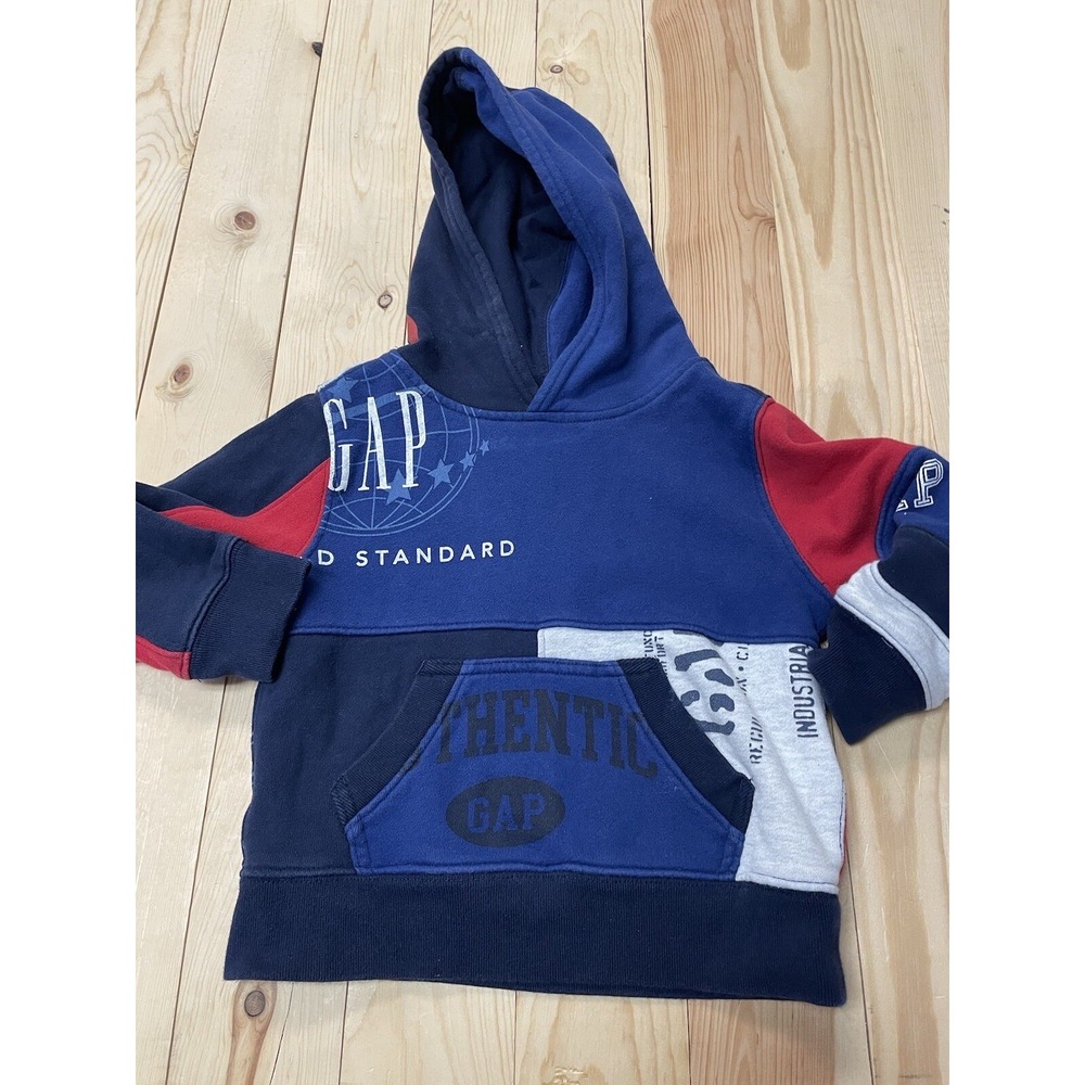Gap‎ Kids Logo Remix Hoodie Sweatshirt Boys 3